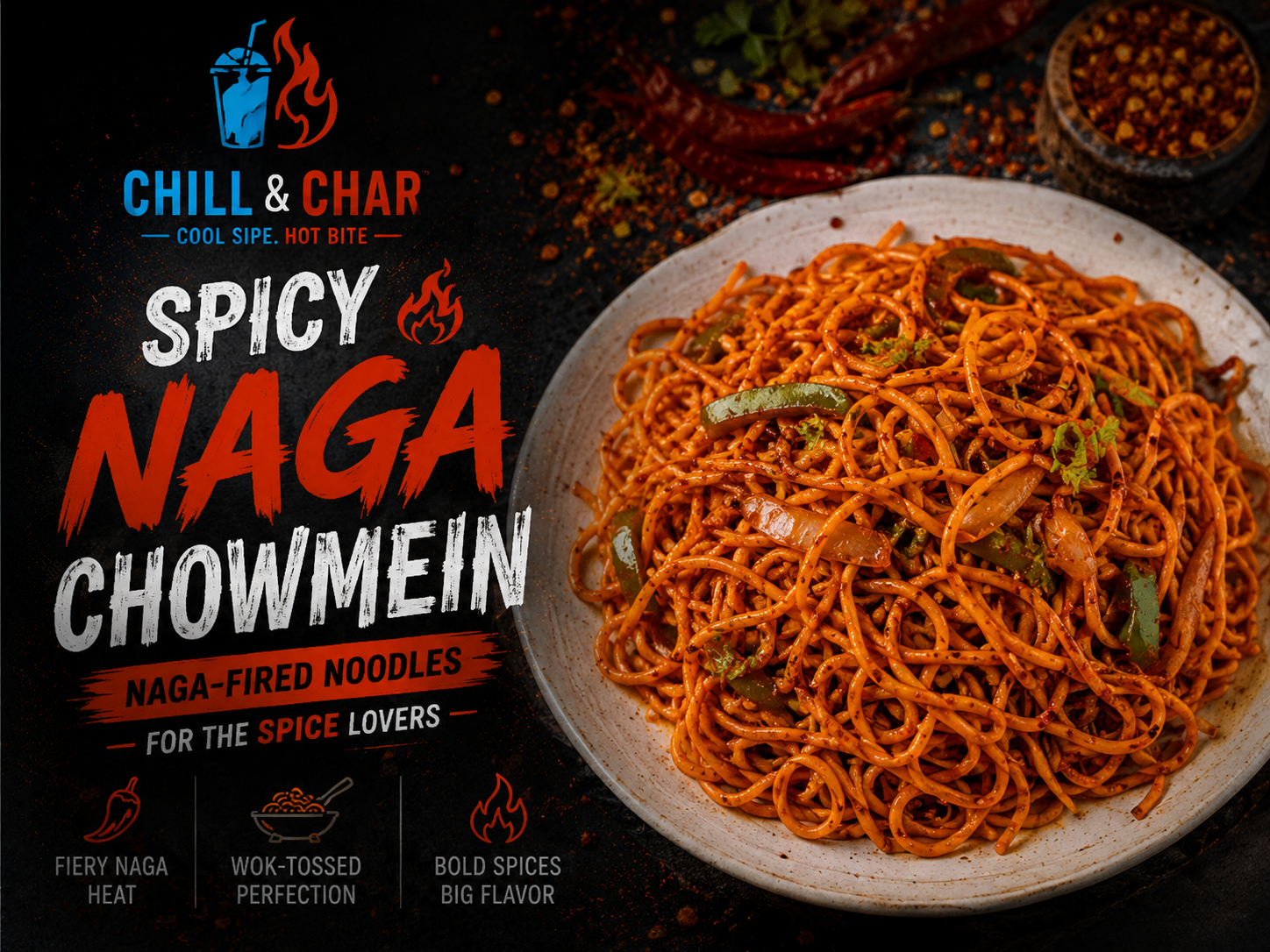 Spicy Naga Chowmein
